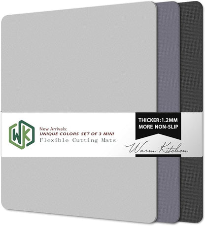 WK Small Flexible Plastic Cutting Boards by WKHome