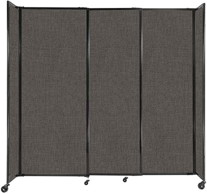 Versare Straightwall Sliding Portable Wall Partition | Freestanding Office by VERSARE