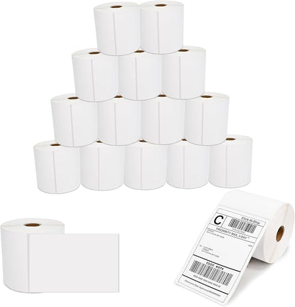 L LIKED 16 Rolls 4" x 6" Direct Blank Thermal Shipping Labels by LLIKED