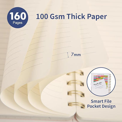 Spiral Notebook-5.75" x 8.125" College Ruled Journal - Image 4