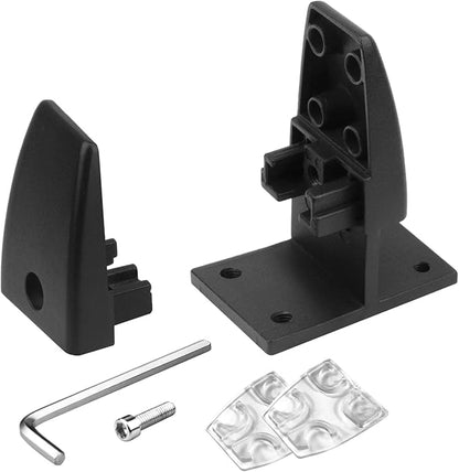 YIDU69Q 8 Pcs Sneeze Guard Support Clamp, Adjustable Office Desk Divider Clip - Image 4