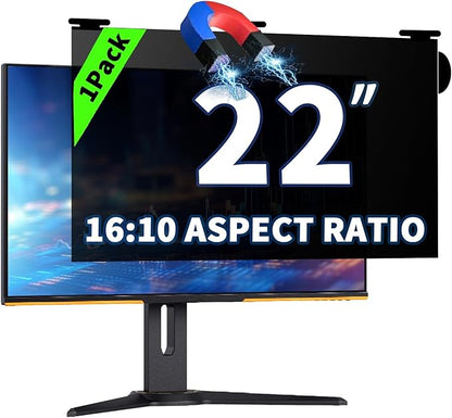 22 Inch Magnetic Hanging Computer Privacy Screen by Halloive