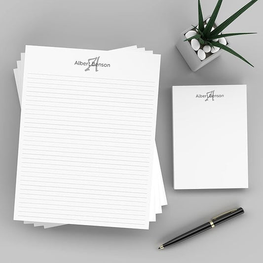PrintPPS Personalized Monogram Notepads by PrintPPS