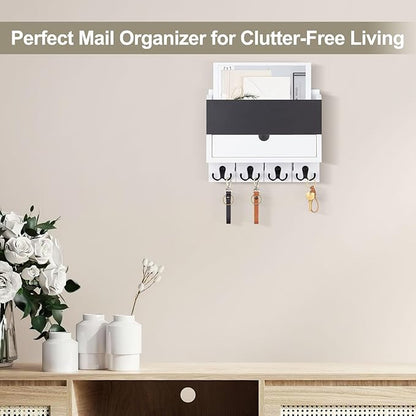 Lucundm Mail and Key Holder Wall Mount - Image 2
