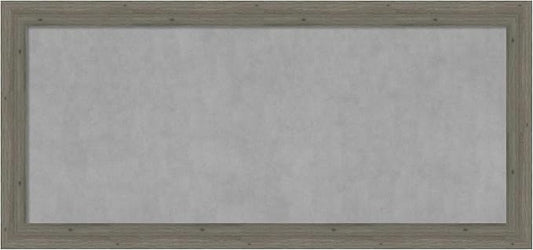 Amanti Art Grey Framed Magnetic Board 25x53 Oversize Vision Board by AmantiArt