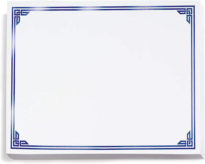 PaperDirect Blue on White Classic Specialty Certificates, 8½ x11, Foil Accents by PaperDirect