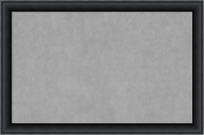 Amanti Art Black Framed Magnetic Board 23x35 Large Vision Board by AmantiArt