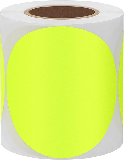 Hybsk Round Color Coding Circle Dots Labels Warehouse Inventory Organizer - Image 2