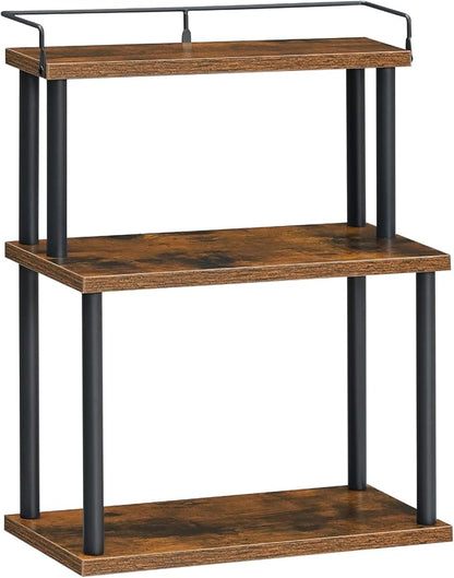 HOOBRO Kitchen Countertop Organizer, Moveable Corner Shelf, Desktop Storage by HOOBRO