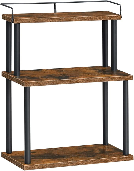 HOOBRO Kitchen Countertop Organizer, Moveable Corner Shelf, Desktop Storage by HOOBRO
