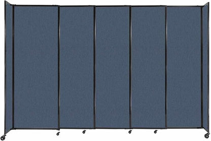 Versare Straightwall Sliding Portable Wall Partition | Freestanding Office by VERSARE
