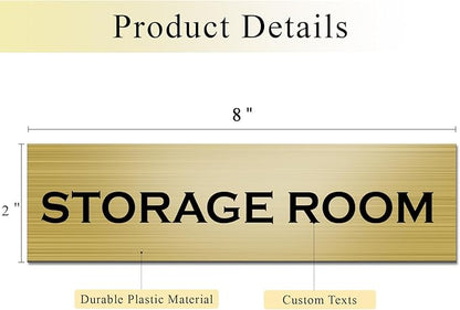 Custom Office Engraved Name Plate - Image 4