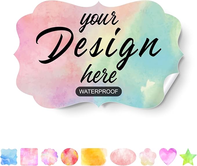 Custom Personalized Labels by AHEADGOODS