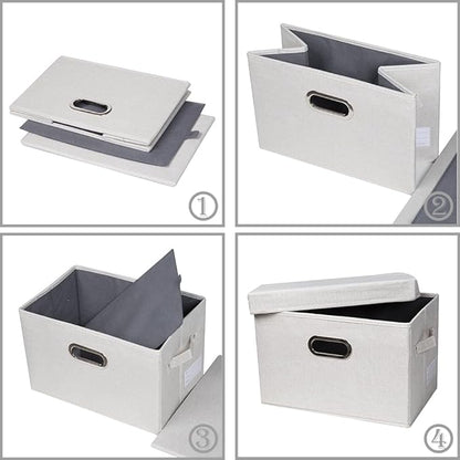 PRANDOM Large Collapsible Storage Bins - Image 5
