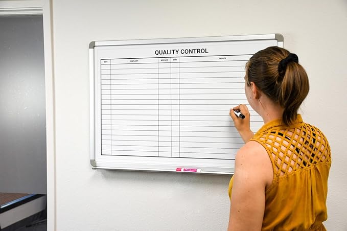 Quality Control Whiteboard 48" x 36" - Image 4