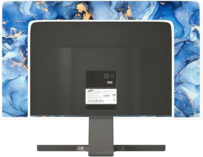 Baocicco Navy Blue Gold Marble Waterproof TV Dust Cover 37, 39 Inch Creative - Image 5