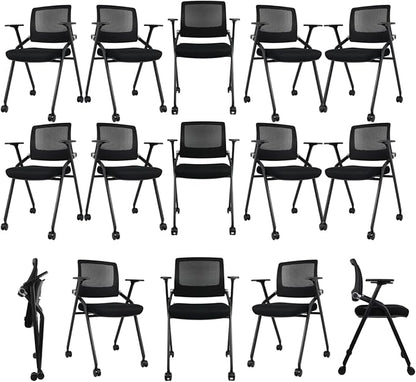 40 Pack Foldable Office Chairs - Image 2