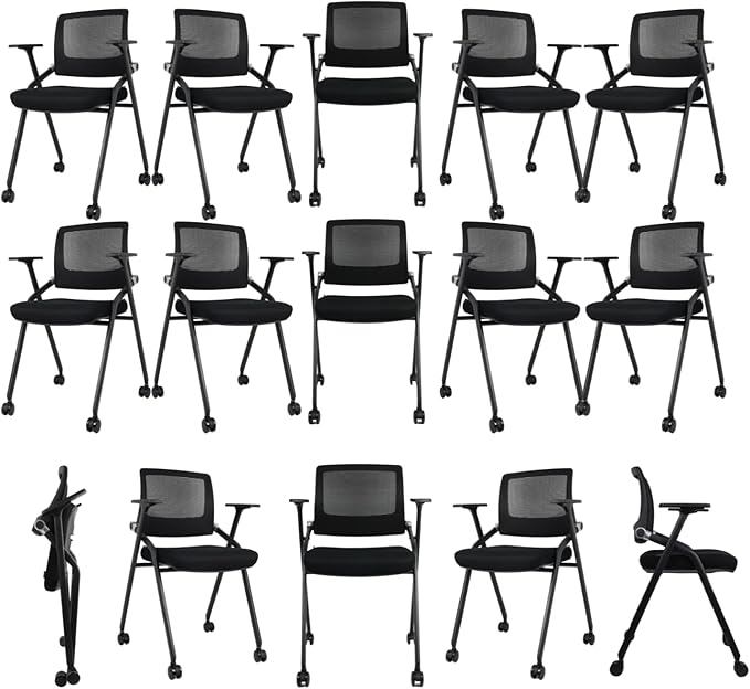30 Pack Foldable Office Chairs by SLKJChairs