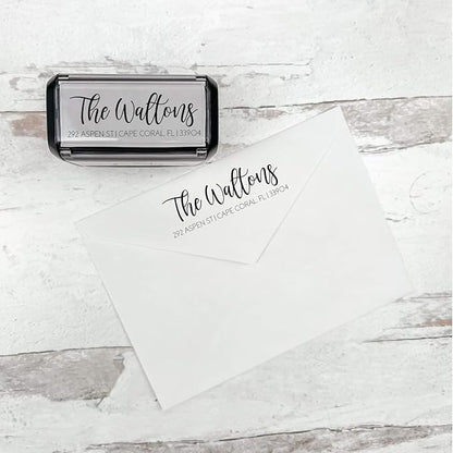Self Inking Modern Address Stamps | Custom Return Address Stamper - Image 7