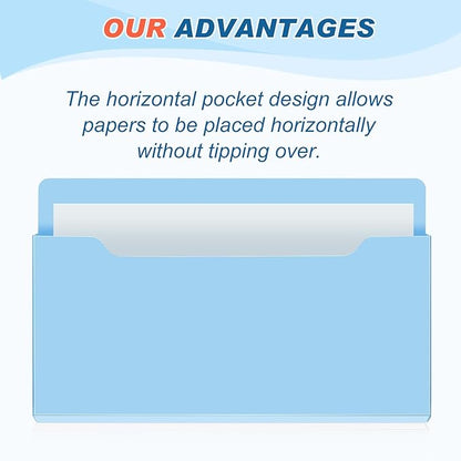 Feifeiya Magnetic Pocket File Holder Large File Folder Organizer Paper Mail - Image 3