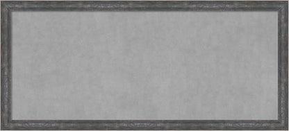 Amanti Art Grey Framed Magnetic Board 23x51 Oversize Vision Board by AmantiArt