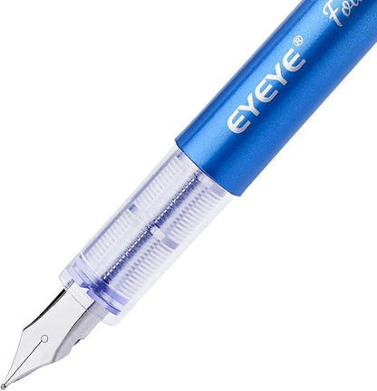 EYEYE Disposable Fountain Pens for Writing, Medium Point Stainless Steel Nib - Image 4