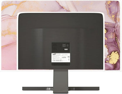 Baocicco Pink Gold Marble Waterproof Screen TV Cover 70 Inch Decorative Modern - Image 5