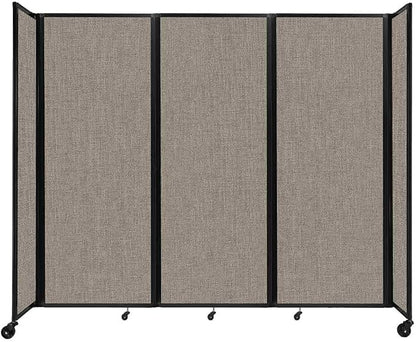 Versare Room Divider 360 Portable Wall Partition | Folding Panels | Large by VERSARE