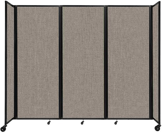 Versare Room Divider 360 Portable Wall Partition | Folding Panels | Large by VERSARE