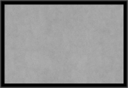 Amanti Art Black Framed Magnetic Board 17x25 Medium Vision Board by AmantiArt