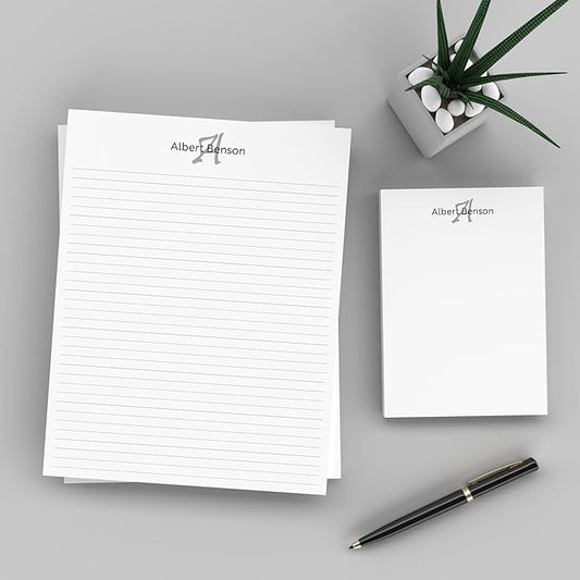 PrintPPS Personalized Monogram Notepads by PrintPPS