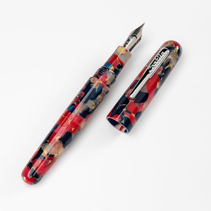 Conklin All American Fountain Pen in Old Glory – Medium Nib, Patriotic Red - Image 4