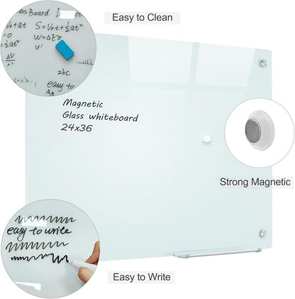 Gooderboard Glass Magnetic White Board - Image 6