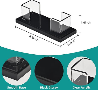 PecMuikee Business Card Holder for Desk，Acrylic Business Card Display Stand - Image 2