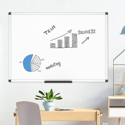 VIZ-PRO Magnetic Whiteboard/Dry Erase Board, 48 X 36 Inches - Image 9