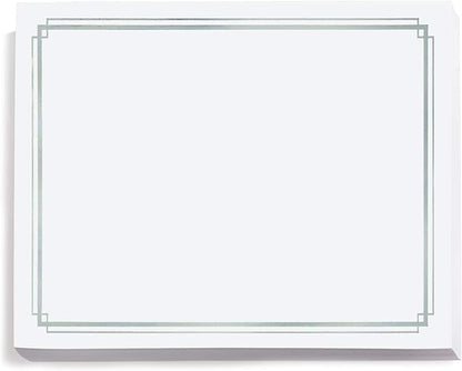PaperDirect Foil Elegance Specialty Certificates, 50 Sheets of 38lb White Paper by PaperDirect