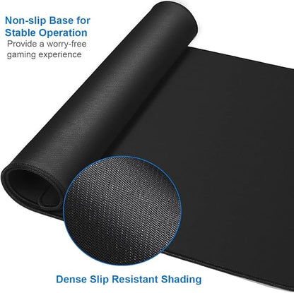 Large Extended Long Mousepad, 47.2x23.6 inch Large Gaming Non-Slip Mouse pad - Image 3