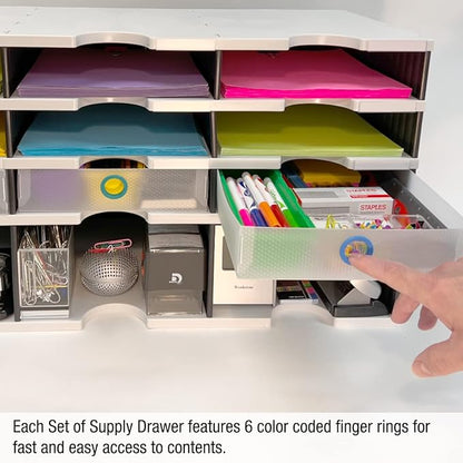 Ultimate Office TierDrop Supply Drawers Measure 9w x 12d x 2 1/4 Inches High - Image 5