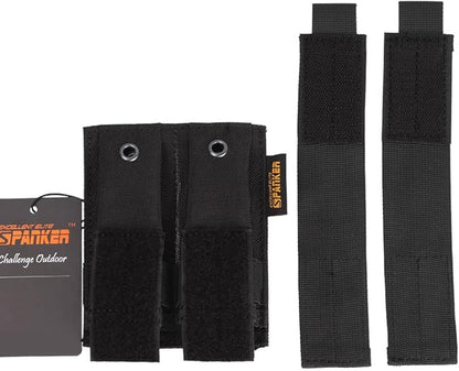 EXCELLENT ELITE SPANKER Molle Single/Double Pistol Mag Pouch Tactical Magazine - Image 7