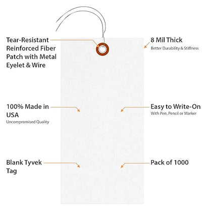 SmartSign Blank Tyvek Shipping Tags - Image 4