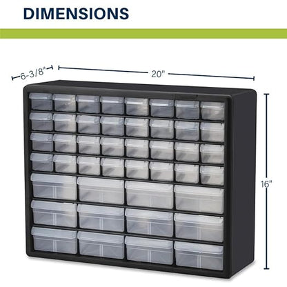 Akro-Mils 44-Drawer Plastic Drawer Storage Cabinet - Image 3