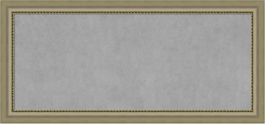 Amanti Art Silver Framed Magnetic Board 25x53 Oversize Vision Board by AmantiArt
