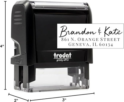 Self Inking Modern Address Stamps | Custom Return Address Stamper - Image 10
