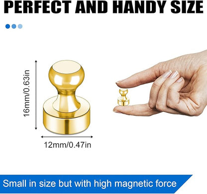 LOVIMAG Fridge Magnets 16Pcs Refrigerator Whiteboard Small Strong Magnet - Image 2