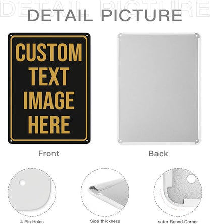Custom Signs Outdoor Metal Sign Custom Sign Outdor Indoor Personalized Signs - Image 7