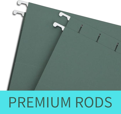 HERKKA Hanging File Folders, 30 Pack Reinforced Legal Size Hanging Folders - Image 4