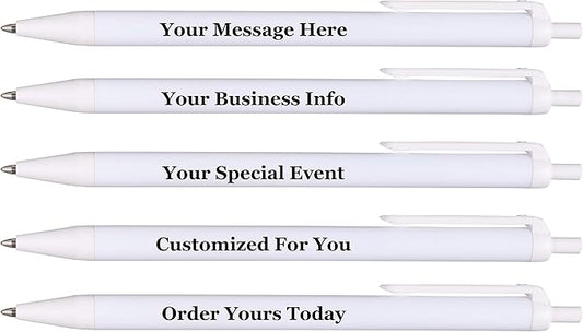 RevMark Personalized Ballpoint Pen, Custom Printed Name, Business or Event by RevMark