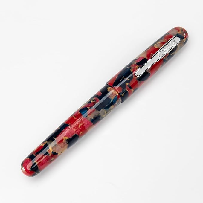 Conklin All American Fountain Pen in Old Glory – Medium Nib, Patriotic Red - Image 5