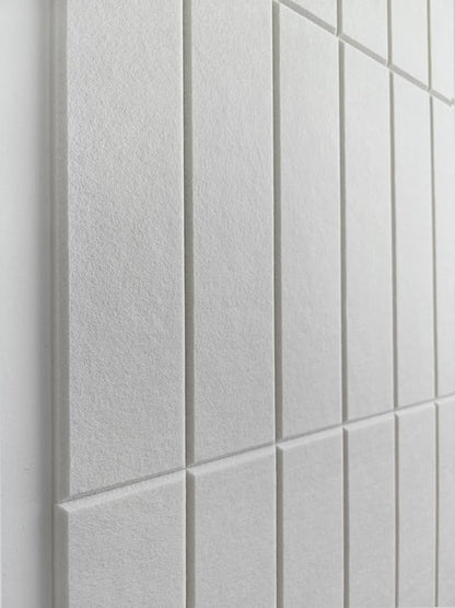 DECORITA White Felt Bulletin Board Tiles | Modern Cork Board Alternative | - Image 6