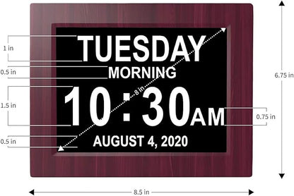 American Lifetime, New Version, Day Clock Extra Large Impaired Vision Digital - Image 5